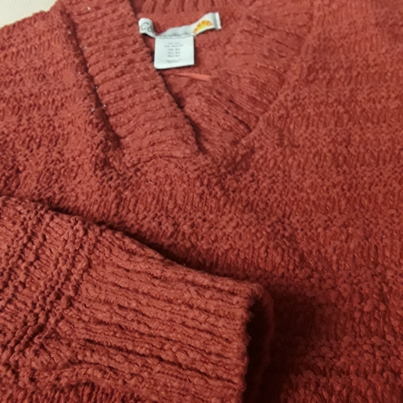 C and C Orange Rust Sweater Xs - Picture 9 of 13